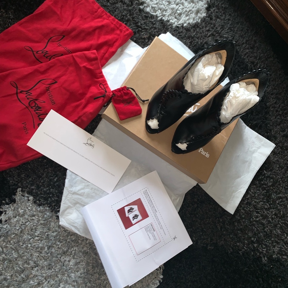 Christian Louboutin Deguise Booties AUTHENTIC!!!